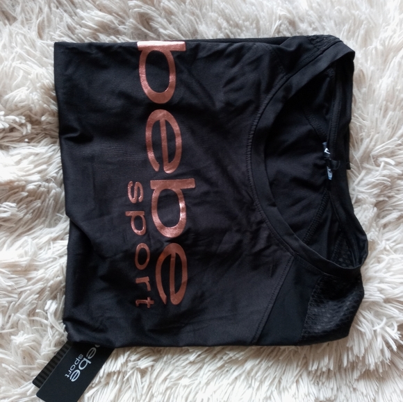 BEBE NWT sport black and rose gold 2x - Picture 2 of 9
